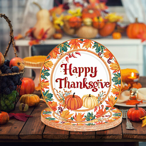 Service de table pour Thanksgiving (24 pièces) 2