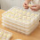 Contenitore per alimenti in plastica trasparente con 21 scomparti, ideale per ravioli. 5