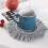 Gray Cotton Woven Coasters with Tassels – 4-Pack 2
