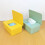 Plastic tissueboxhoes voor verwijderbare tissues 4