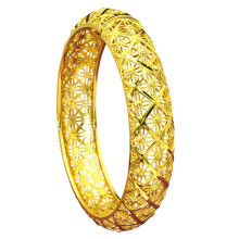 Fashionable 24K Gold Coated Alloy Hollow Carved-Section 1