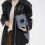 Functional Camera Bag Retro Style Shell Lock PU Leather-Khaki 5