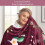 Plaid doux bordeaux 40x50 pouces 3