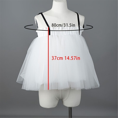Bluse mit Spaghettiträgern und Rüschenbesatz, ideal für 2