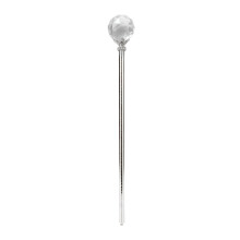 Königin Zauberstab Kristallkugel Cosplay Zepter für-Silber