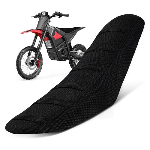 Coussin de siège à la mode pour vélo E avec surfaces-Noir 2