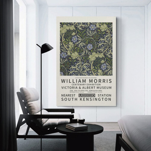 William Morris Canvas Art Print 20x30 cm Unframed 2