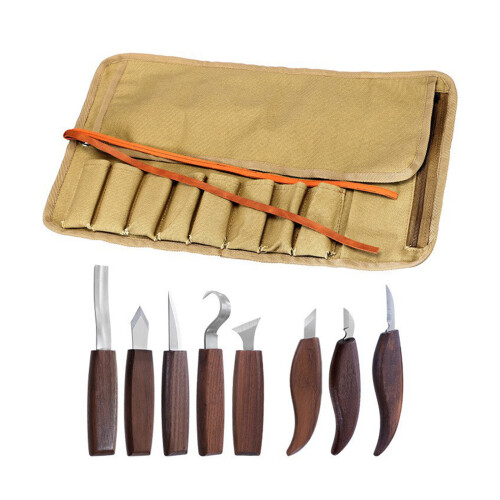 Heavy Duty Canvas Tool Roll With 8 Compartments For Wrenches 1