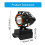 Professionele 21V lithiumbatterijen aangedreven spotlights 3