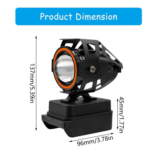 Professionele 21V lithiumbatterijen aangedreven spotlights 2