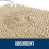 Chenille badmat 24x20 inch beige antislip 2
