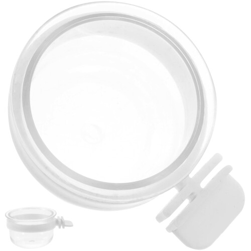 Support à nourriture en plastique pour cage à oiseaux (3 pièces) 2
