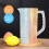 Food Storage Mixing Pitcher Clear Plastic 68 oz with Lid 5