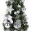 Pre-lit Mini Christmas Tree with LED Lights, Pinecone 5