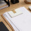 10Pcs Multipurpose Metal Paper Clip Notebook Pen-No. 3 silver 7