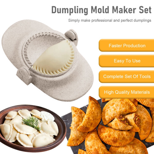 Jetcloudlive Dumpling Maker Set – 7-delig, voedselveilig 1