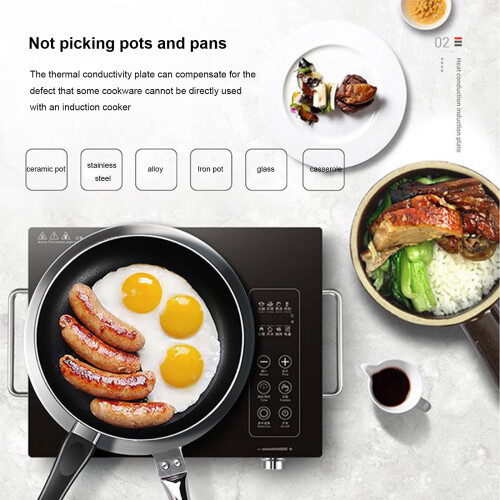 Induction Cooker Heat Diffuser Plate for Non-Induction 2