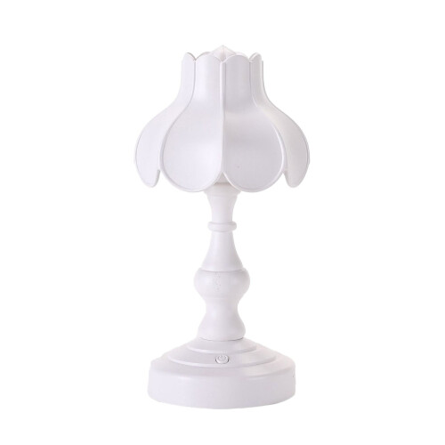 Lampe de table LED rechargeable USB style vintage (1 pièce) 1