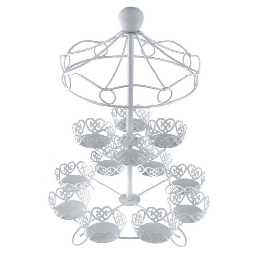 Cupcake Stand 2-Tier 12-Cup Wedding Display 1