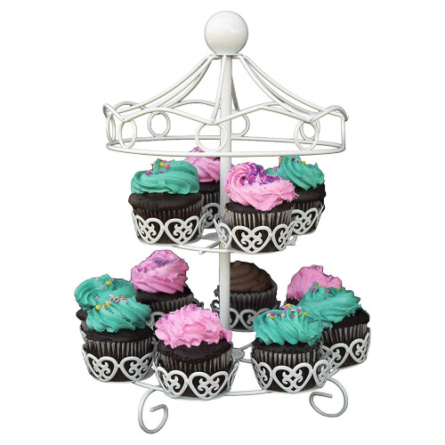 Cupcake Stand 2-Tier 12-Cup Wedding Display 2