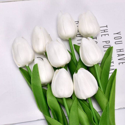Real-Touch műtulipánok – 20 db, 34 cm 2
