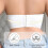 Antislip siliconen strapless bh, gewatteerd-abrikoos XXXXL 7