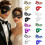 Demi-masque festif en dentelle pour accessoires de-Vert 5