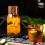 Nachttisch-Karaffe und Becher-Set, 500 ml Glas 2