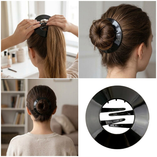 Grande pince à cheveux avec élasticité améliorée,-Bourgogne 2