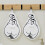 Microfiber Hand Towel Lovely Cats Shape Water Absorbent-Gray 7