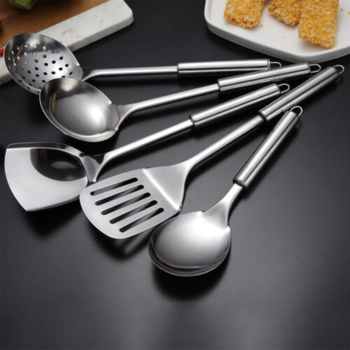 Plertrvy stainless steel kitchen utensil set 5 pcs 2