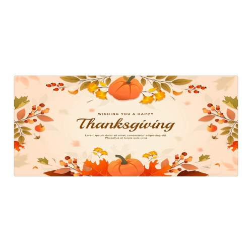 Thanksgiving-Garagentorbanner 7x16ft und 6x13ft 2