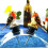 Bouchon verseur à vin en émail avec oiseau (1 pièce) 3