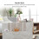 Cotton Linen Tablecloth Rectangular 60x160cm Gray 4