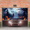 Halloween Garageport Stoffbanner 3