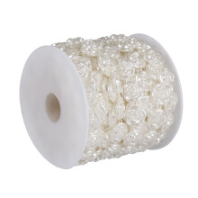 Plastic Roos Decoratie Beaded Trim DIY Haar En Kleding
