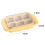 Silicone Ice Cube Tray 6-Cavity Non-Stick Leak-Proof 5