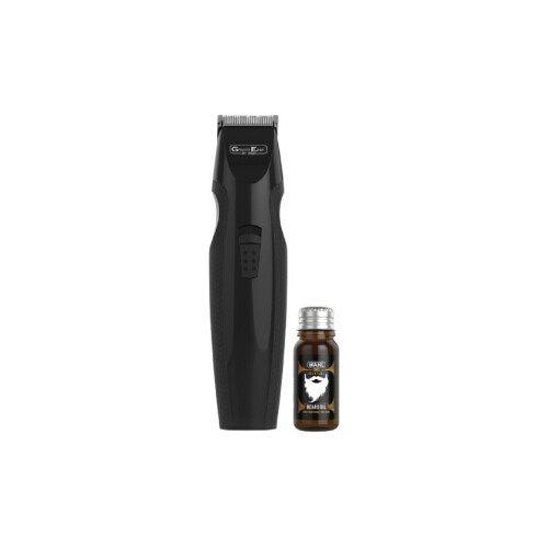GroomEase Shape & Style Barttrimmer-Geschenkset | Trimmer & Öl 1