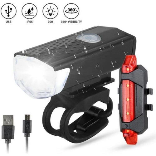 2255 LED front light night light riding equipment USB charging 1