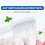 Toothpaste fresh breath anti-caries teeth cleaning teeth stains bright white 5