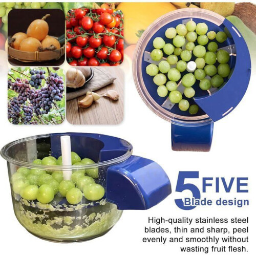 Electric peeler - 2 pieces - for grapes and garlic - automatic - rechargeable 2