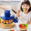 Electric peeler - 2 pieces - for grapes and garlic - automatic - rechargeable 4