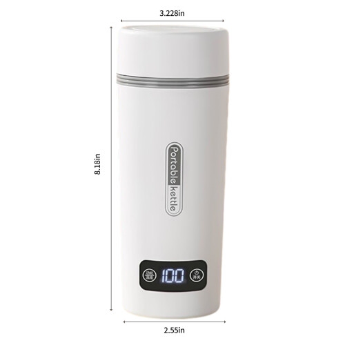 Electric Kettle 350ml Portable 4 Temp Settings 304 2