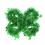 St. Patrick's Day Lametta-Girlande, grünes Kleeblatt, 1,99 m 4