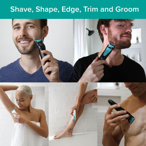 (Schwarz) TanoShave – Unisex-Hautpflegegerät 1