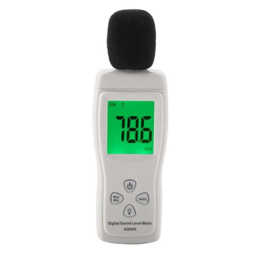 Professional Digital Sound Level Meter 30-130dB - Decibel Measurement - LCD Screen 2