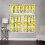 Lemon Kitchen Curtains Set 3-Piece 54x36 inch 3
