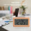 Digital Alarm Clock, Bedside Clock, Wooden Digital Alarm Clock, LED Digital Clock 3