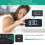 Digital Alarm Clock, LED Alarm Clock, Thermometer Function, Snooze, 2 Alarms, 12/24H, USB Powered (Black) 4