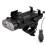 Bicycle light, bicycle headlight with phone holder and 130 decibel horn 2